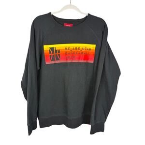 Utah Jazz Sportiqe We Are Utah Basketball 2020 Crewneck Sweatshirt Black Large